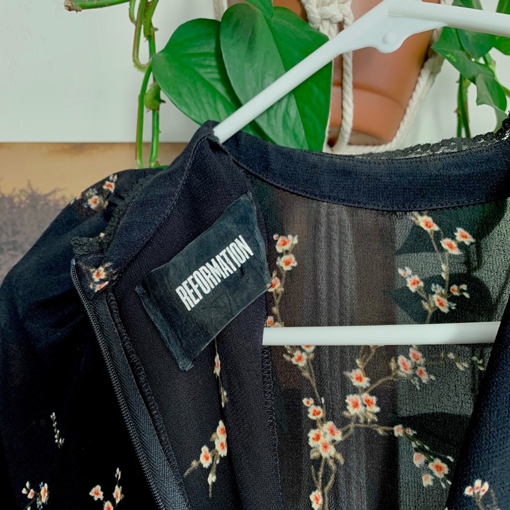 Reformation Florence Dress in Wildflower